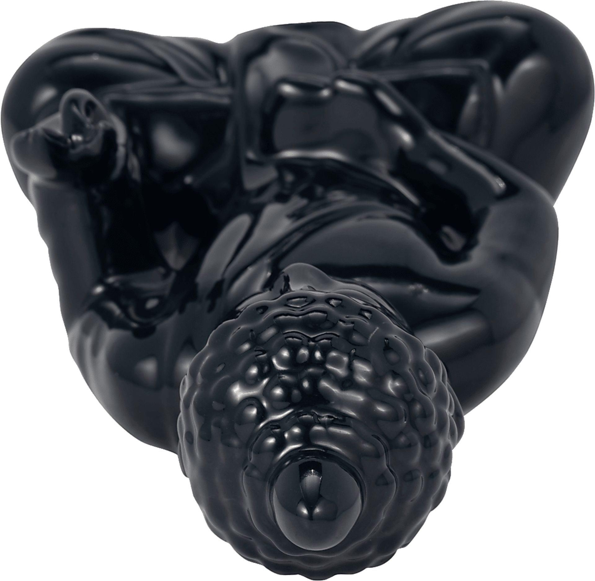 Jarlath Blue Buddha Sculpture - Image 6