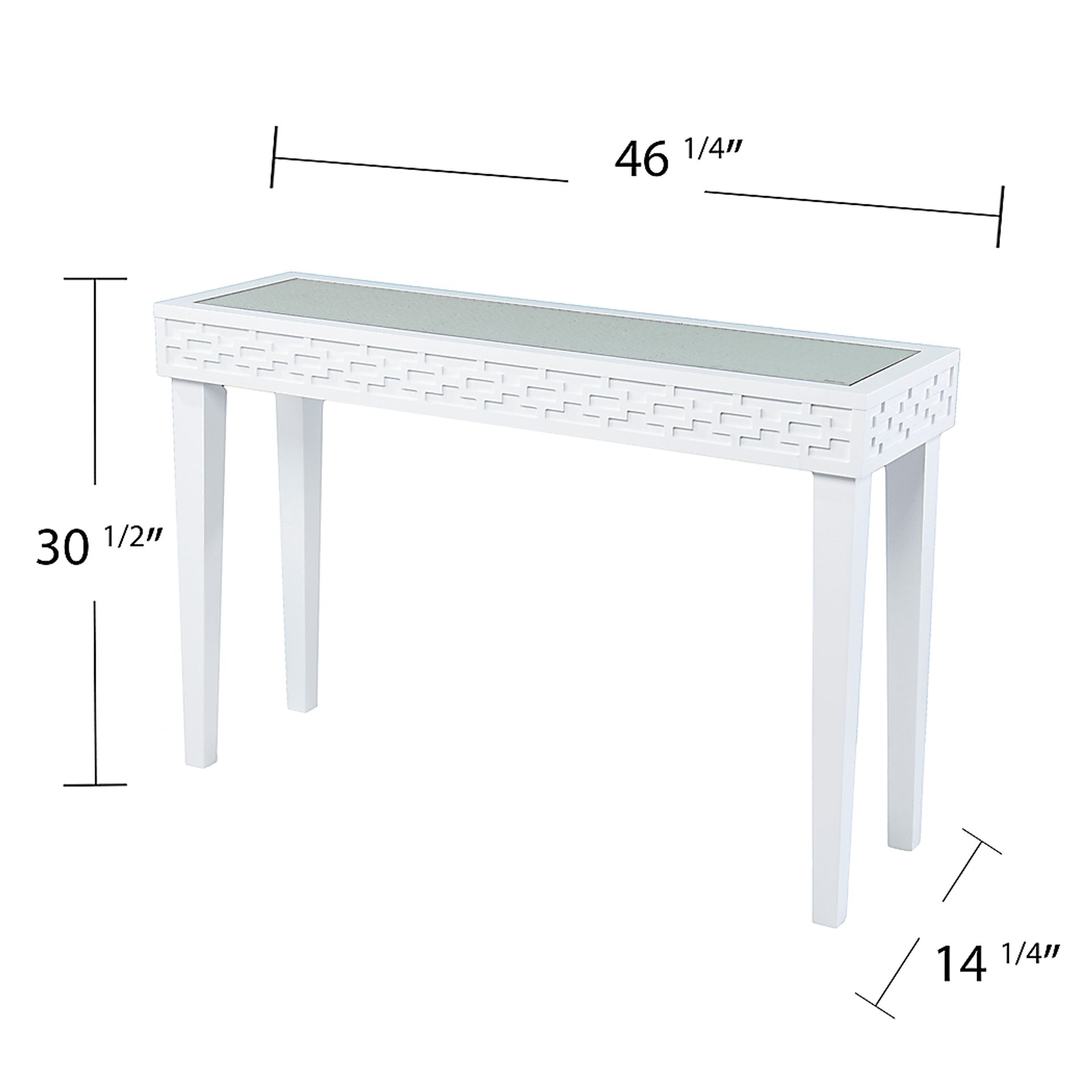 Jarlath White Console Table - Image 4