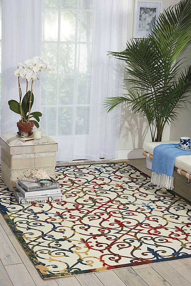 Jarrel Multi 8' x 11' Indoor/Outdoor Rug - Thumbnail - Image 5