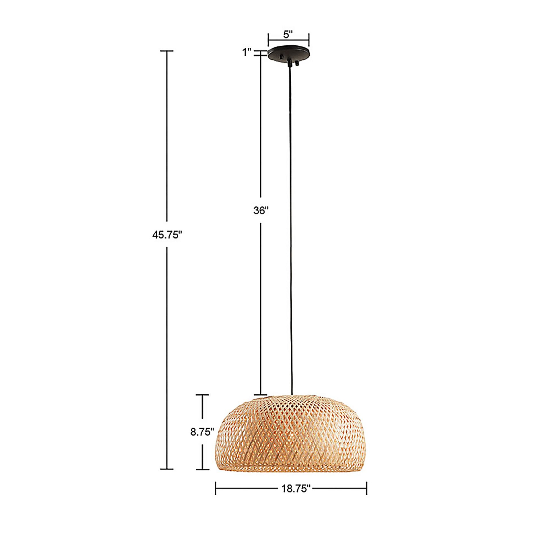 Jarvis Drive Natural Pendant - Image 11