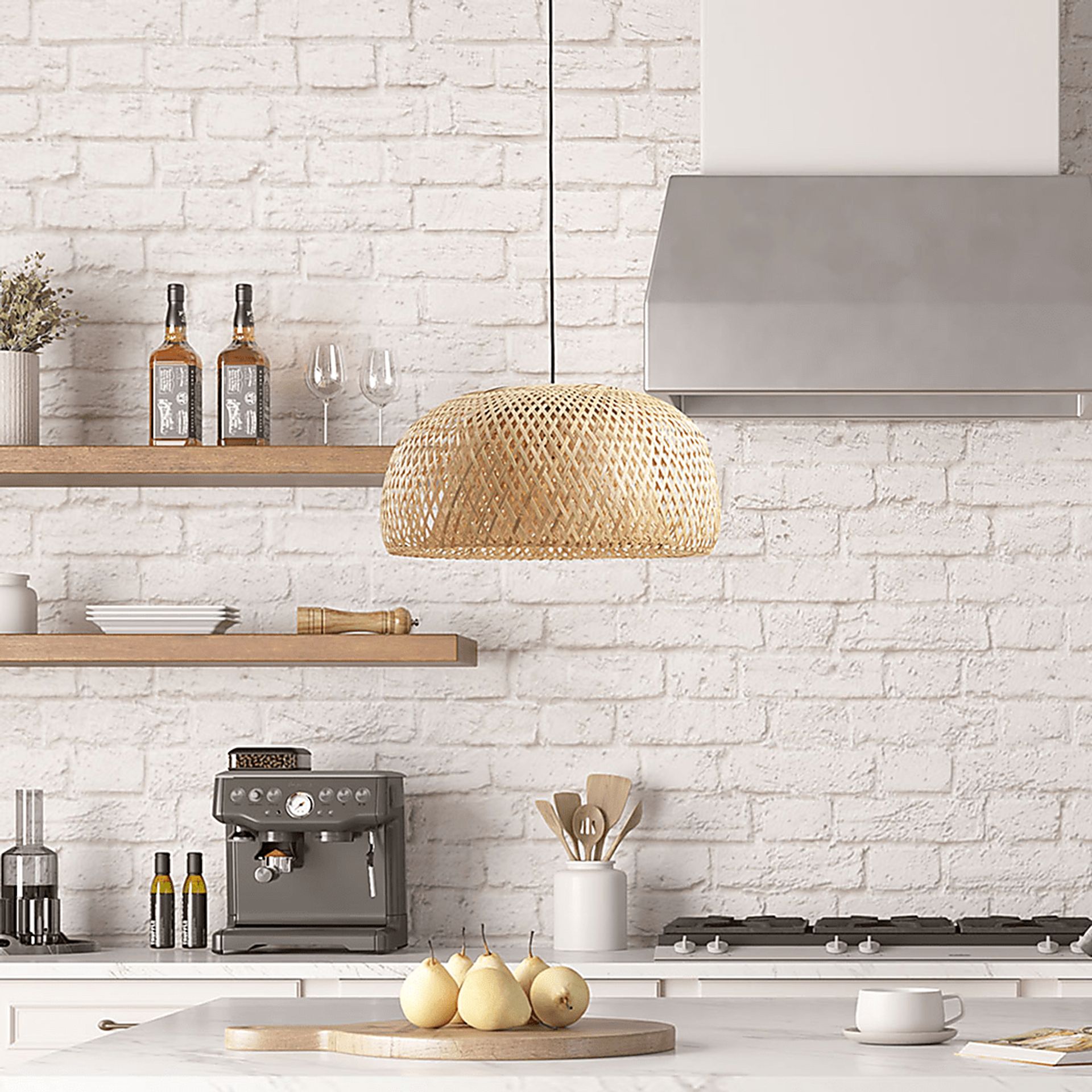 Jarvis Drive Natural Pendant - Image 2