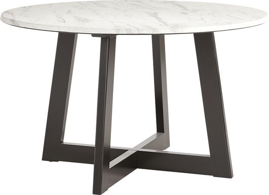 Jarvis White Round Dining Table