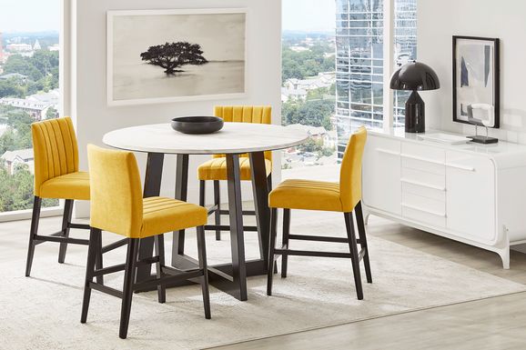 Pub round table and chairs hot sale