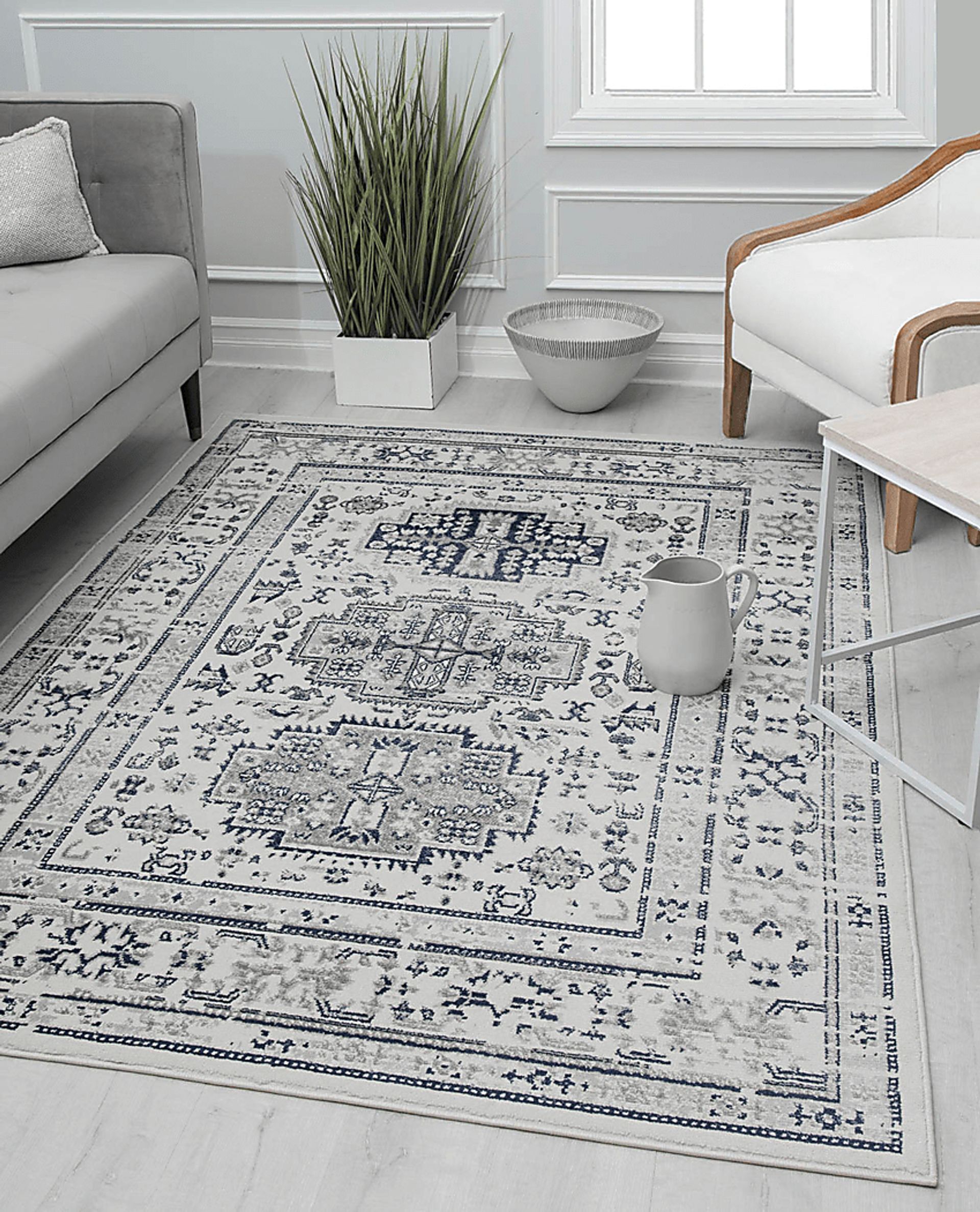 Jaryl 8' x 10' Blue Rug - Image 2