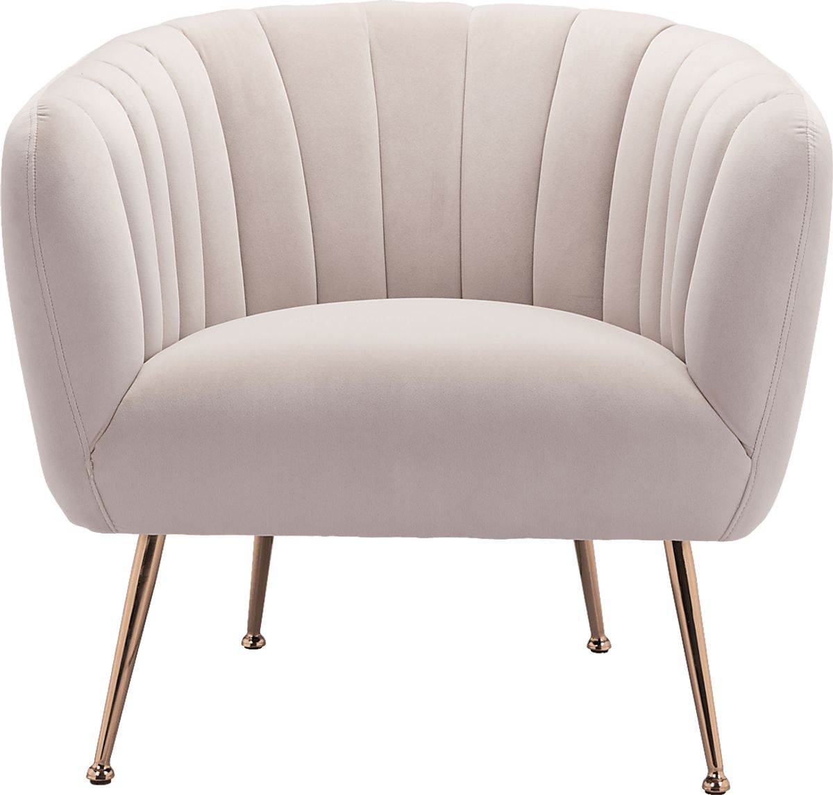 Jasan Beige Colors,Light Wood,White Polyester Fabric Accent Chair ...