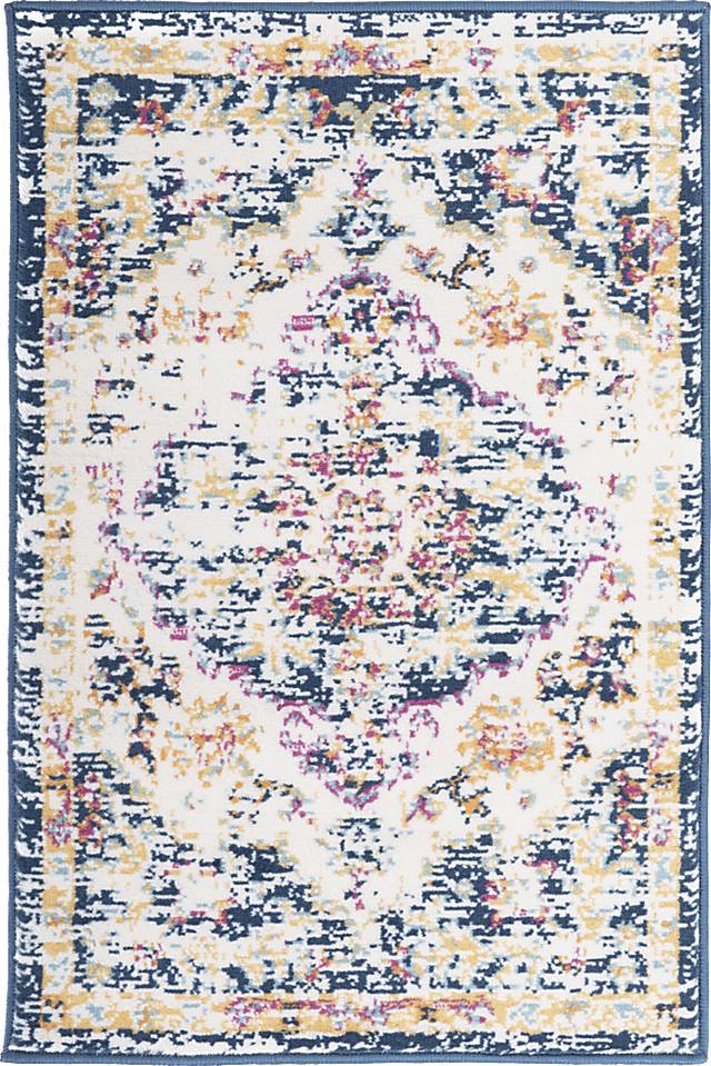 Jasbir Blue 2' x 3' Rug - Thumbnail - Image 1