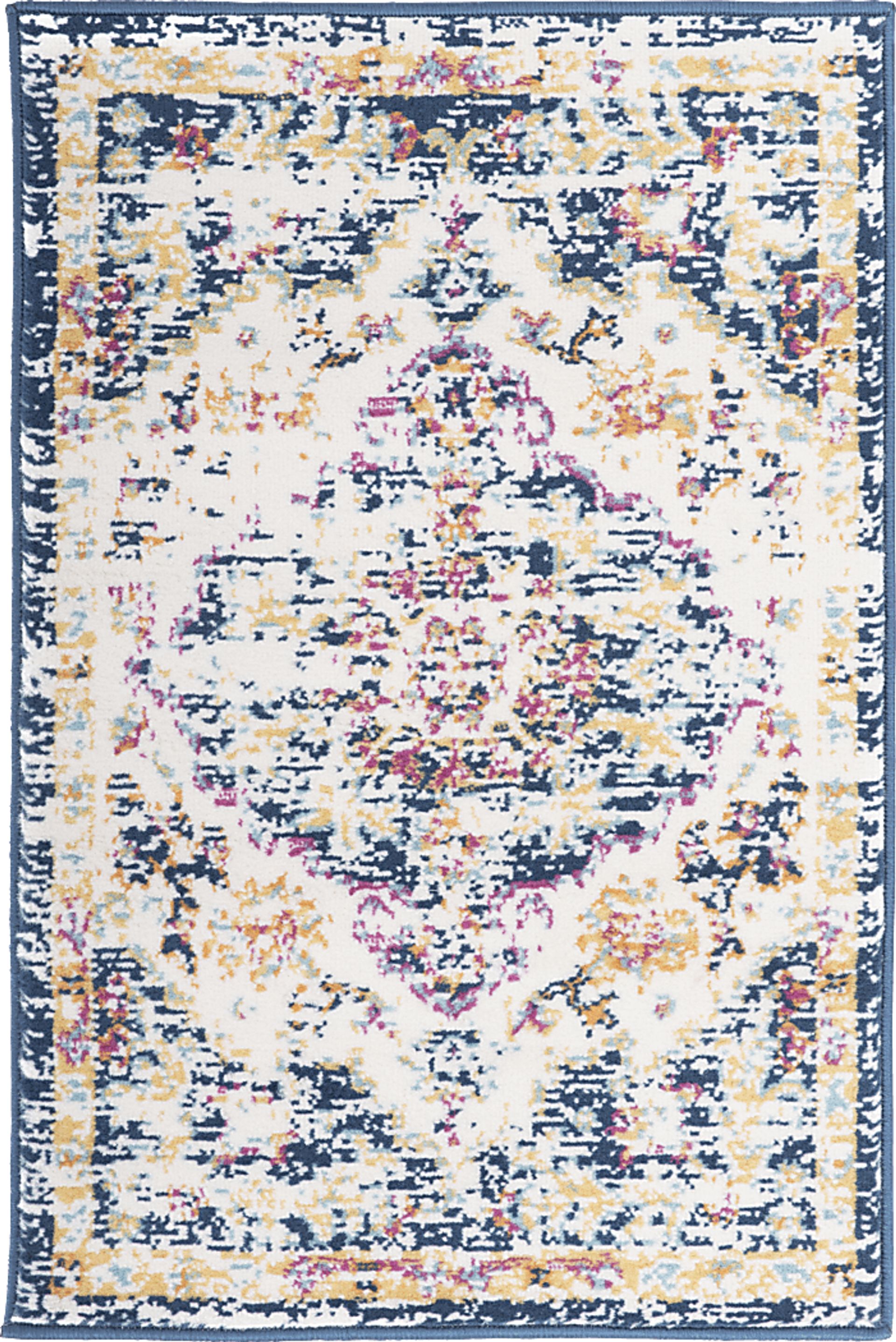 Jasbir Blue 2' x 3' Rug - Image 1
