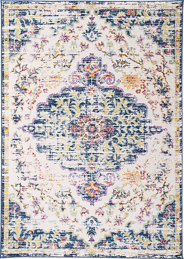 Jasbir Blue 5' x 7' Rug - Thumbnail - Image 1