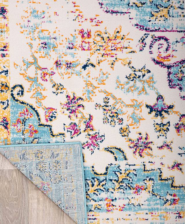 Jasbir Turquoise 5' x 7' Rug - Thumbnail - Image 2