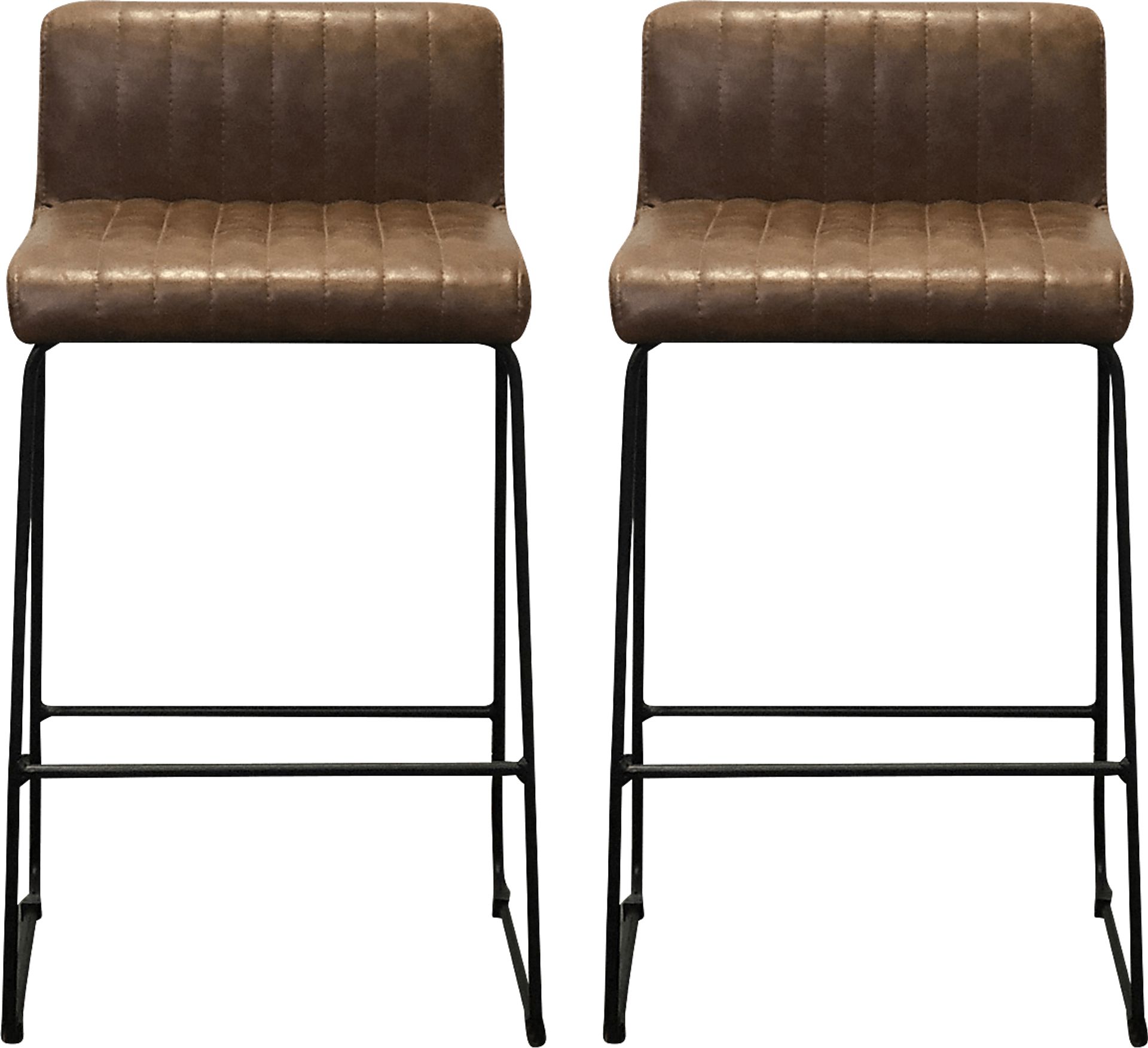 Jasexia Brown Counter Stool, Set of 2 - Image 1