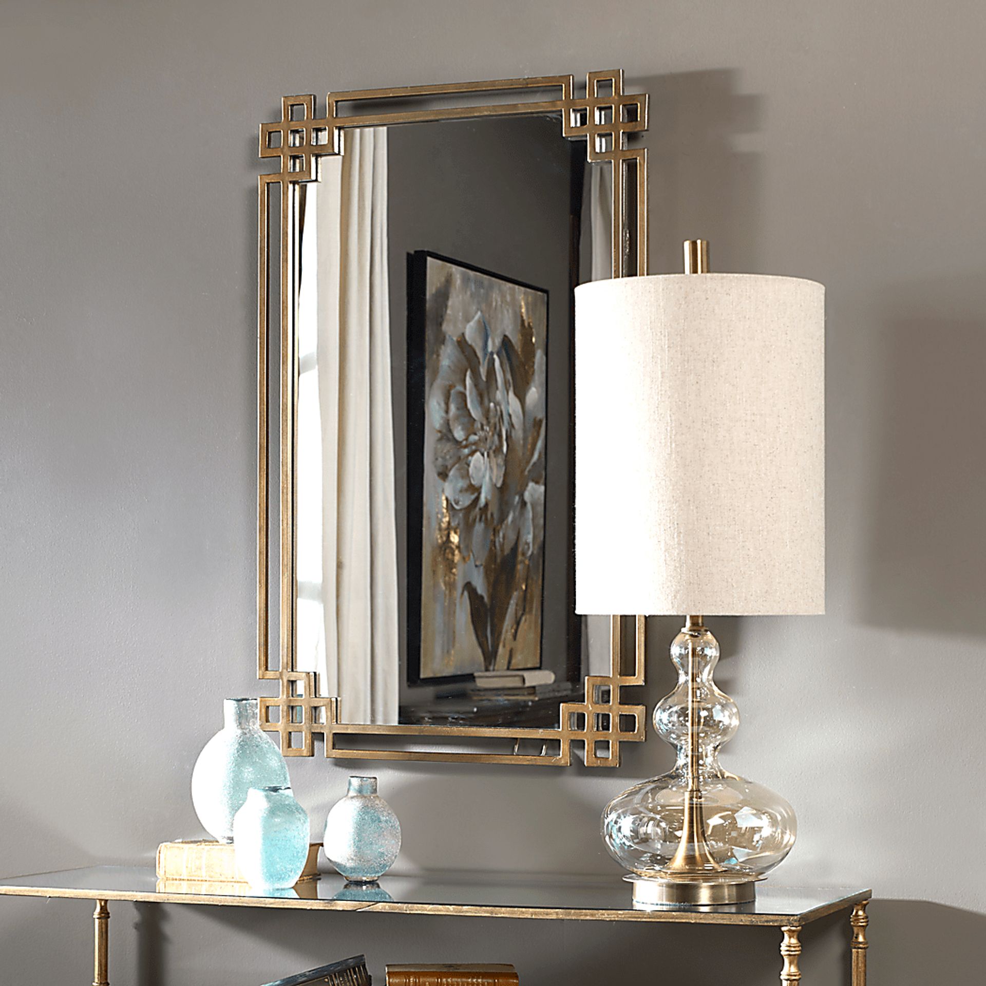 Jashira Gold Mirror - Image 2