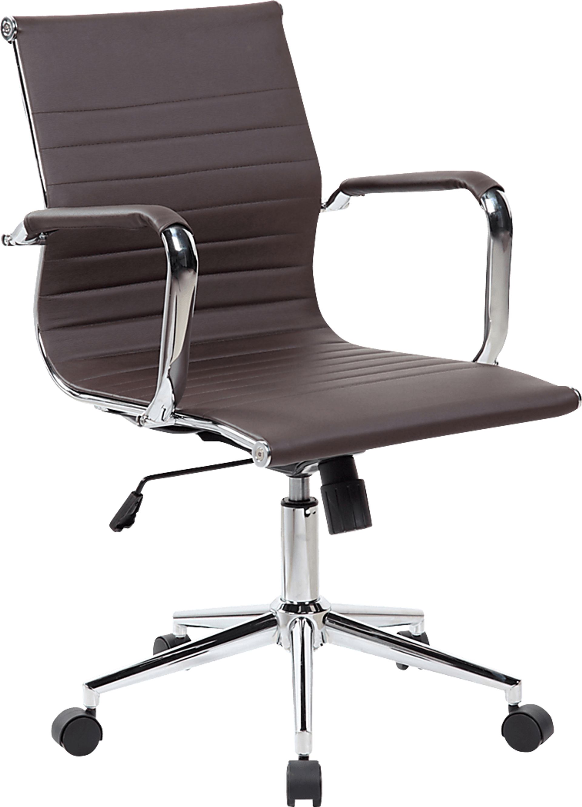 Jasih Brown Office Chair - Image 3