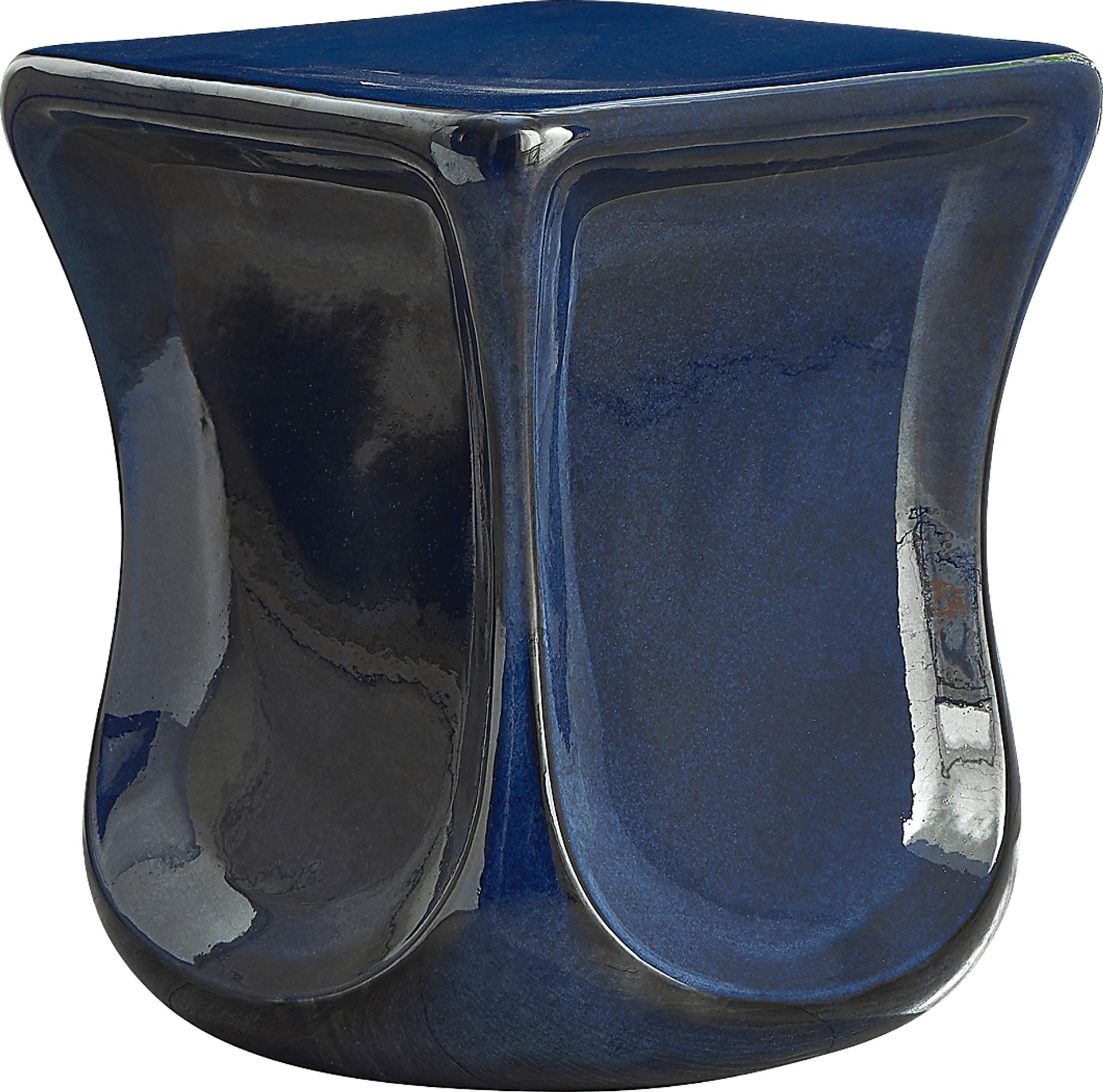 Jasko Blue Outdoor Stool - Image 1