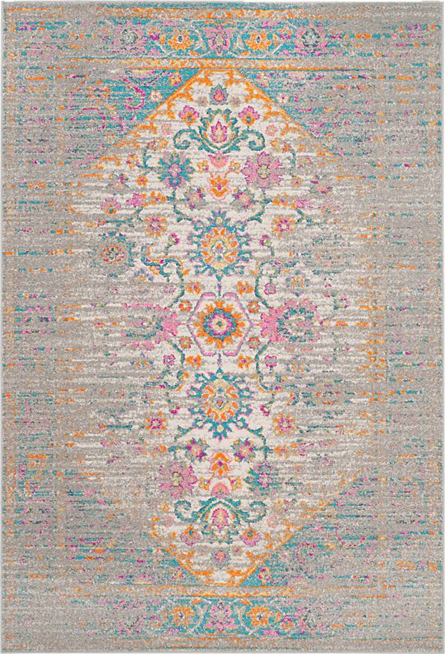 Jasper Heights Blue 6' x 9' Rug - Thumbnail - Image 1