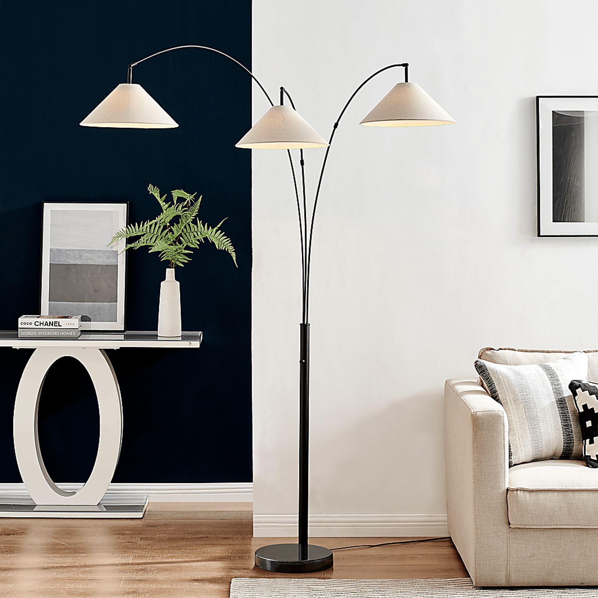 Jasper Island Black Tree Floor Lamp - Image 2