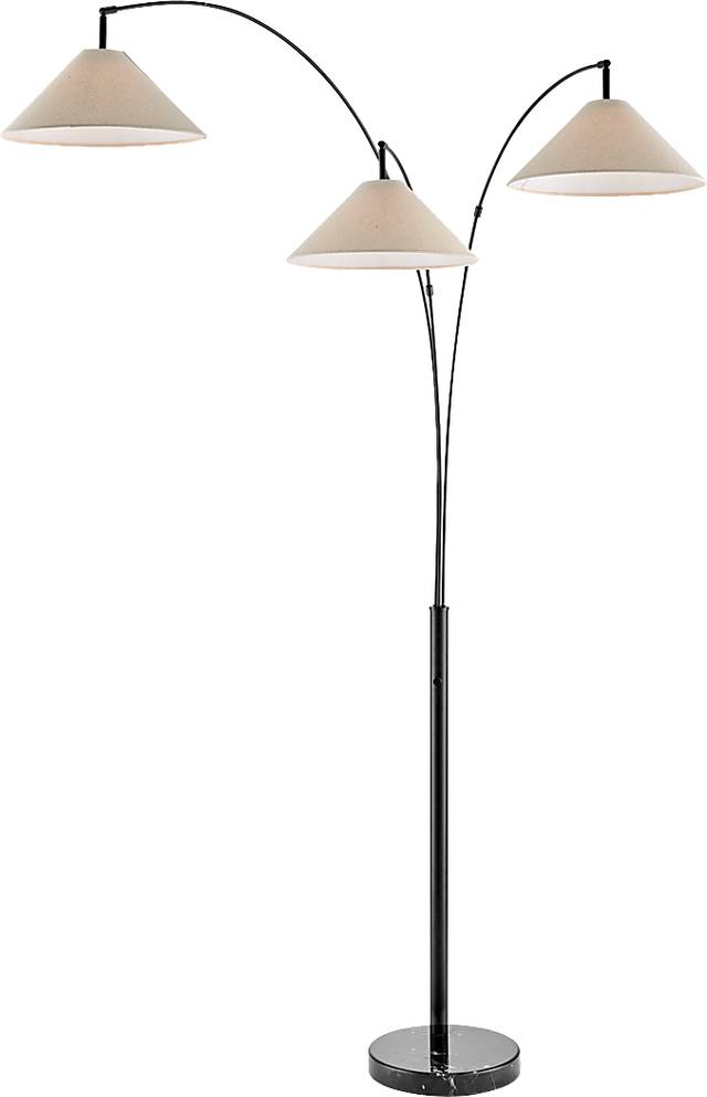 Jasper Island Black Tree Floor Lamp - Thumbnail - Image 1