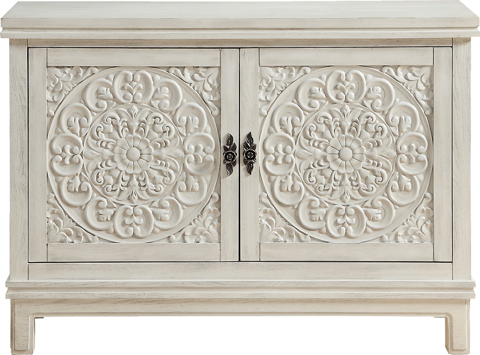 Jasperson White Accent Cabinet - Image 2