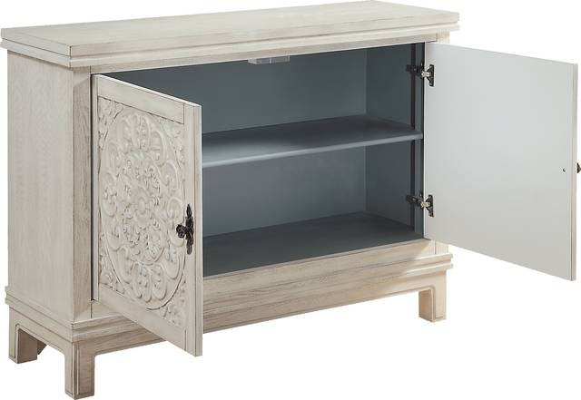 Jasperson White Accent Cabinet - Thumbnail - Image 3