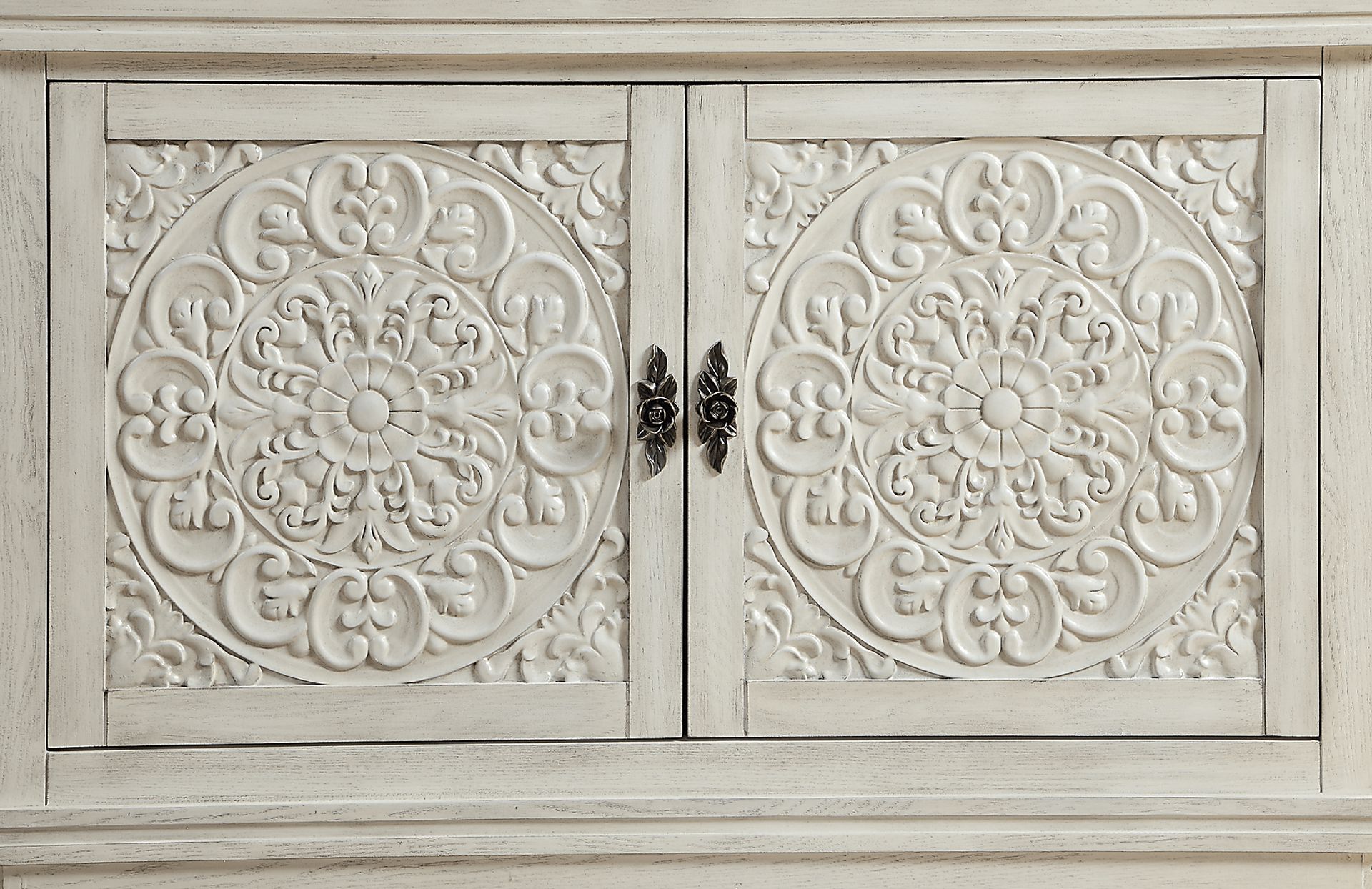 Jasperson White Accent Cabinet - Image 6