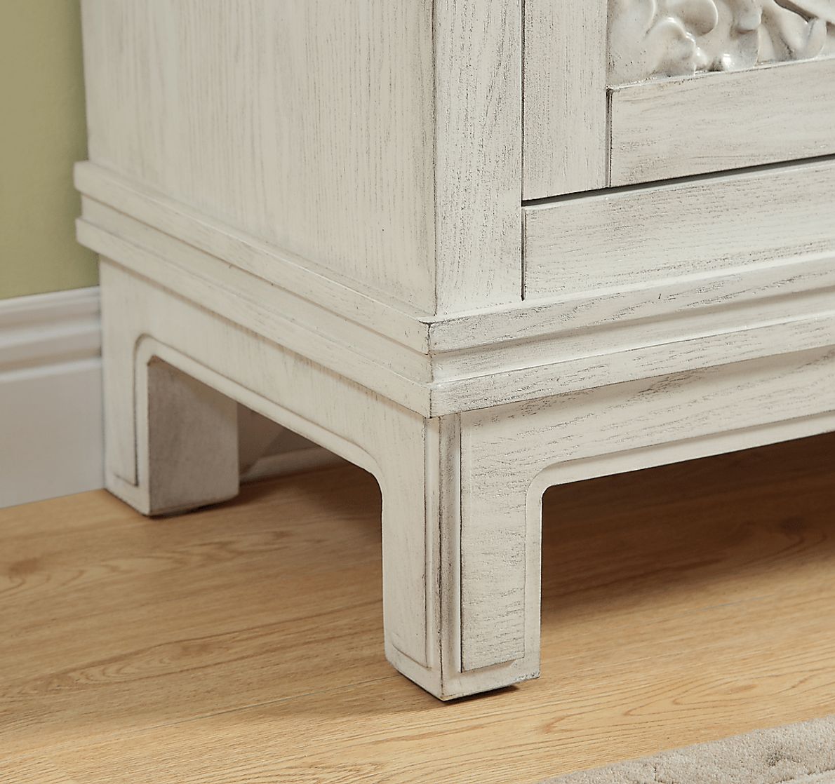 Jasperson White Accent Cabinet