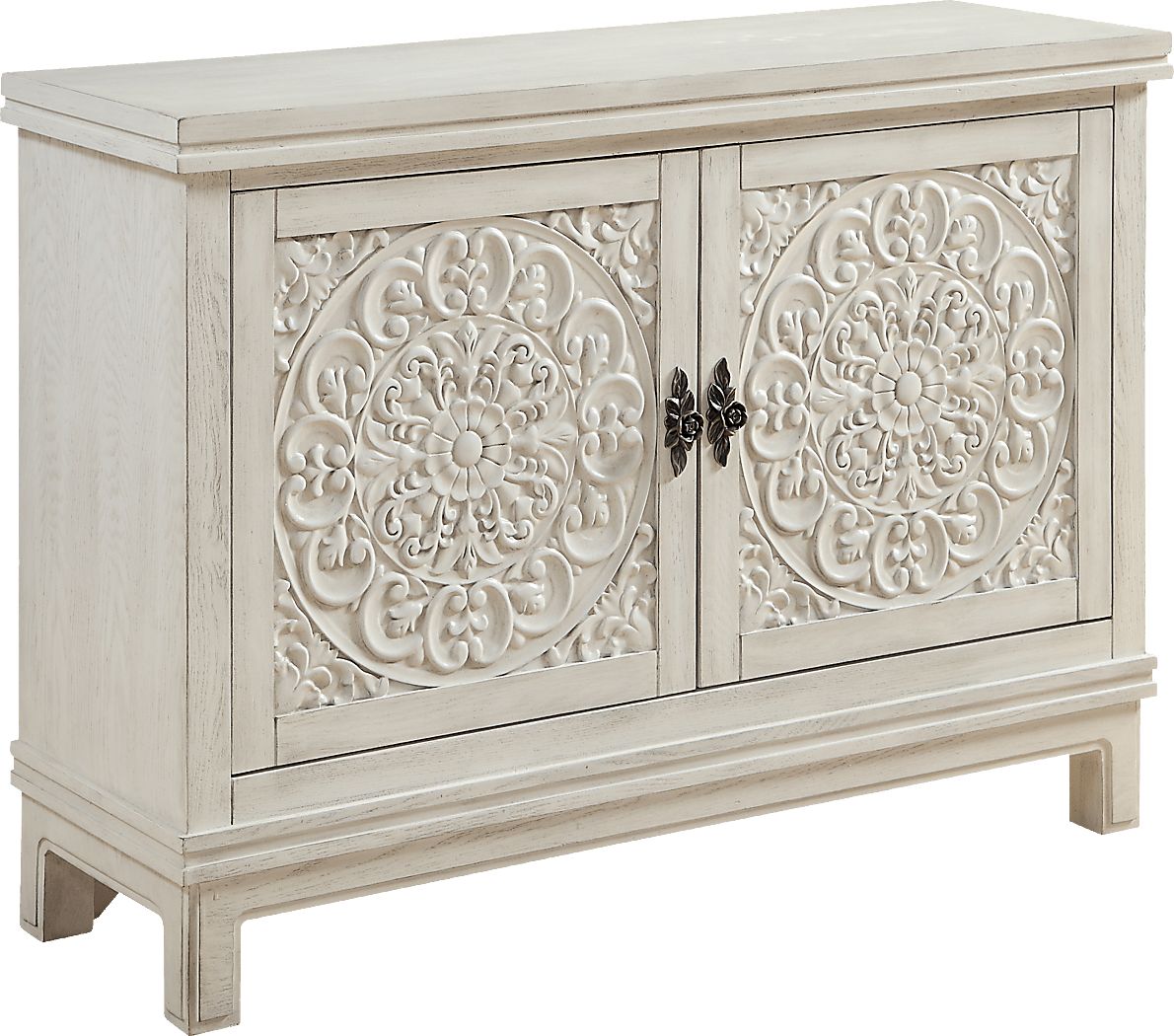 Jasperson White Accent Cabinet