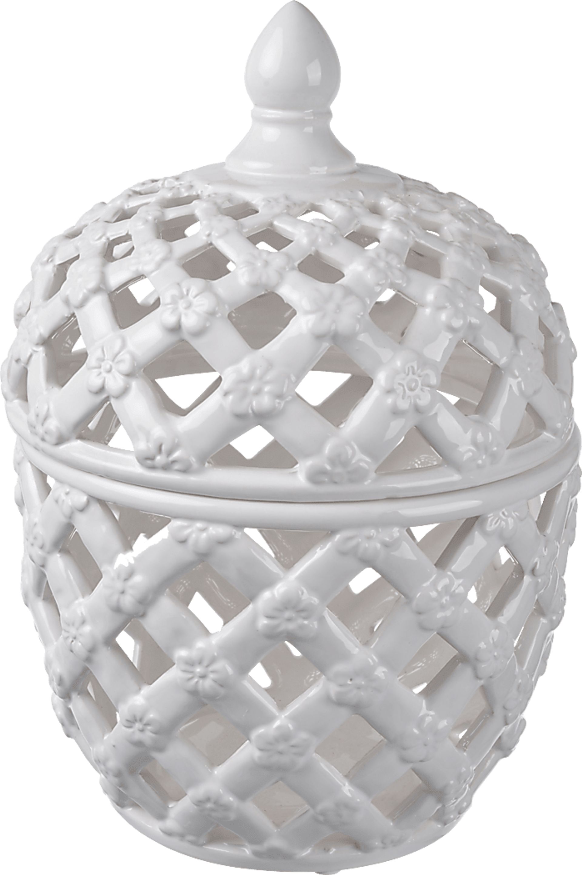 Jaxer White Jar - Image 1