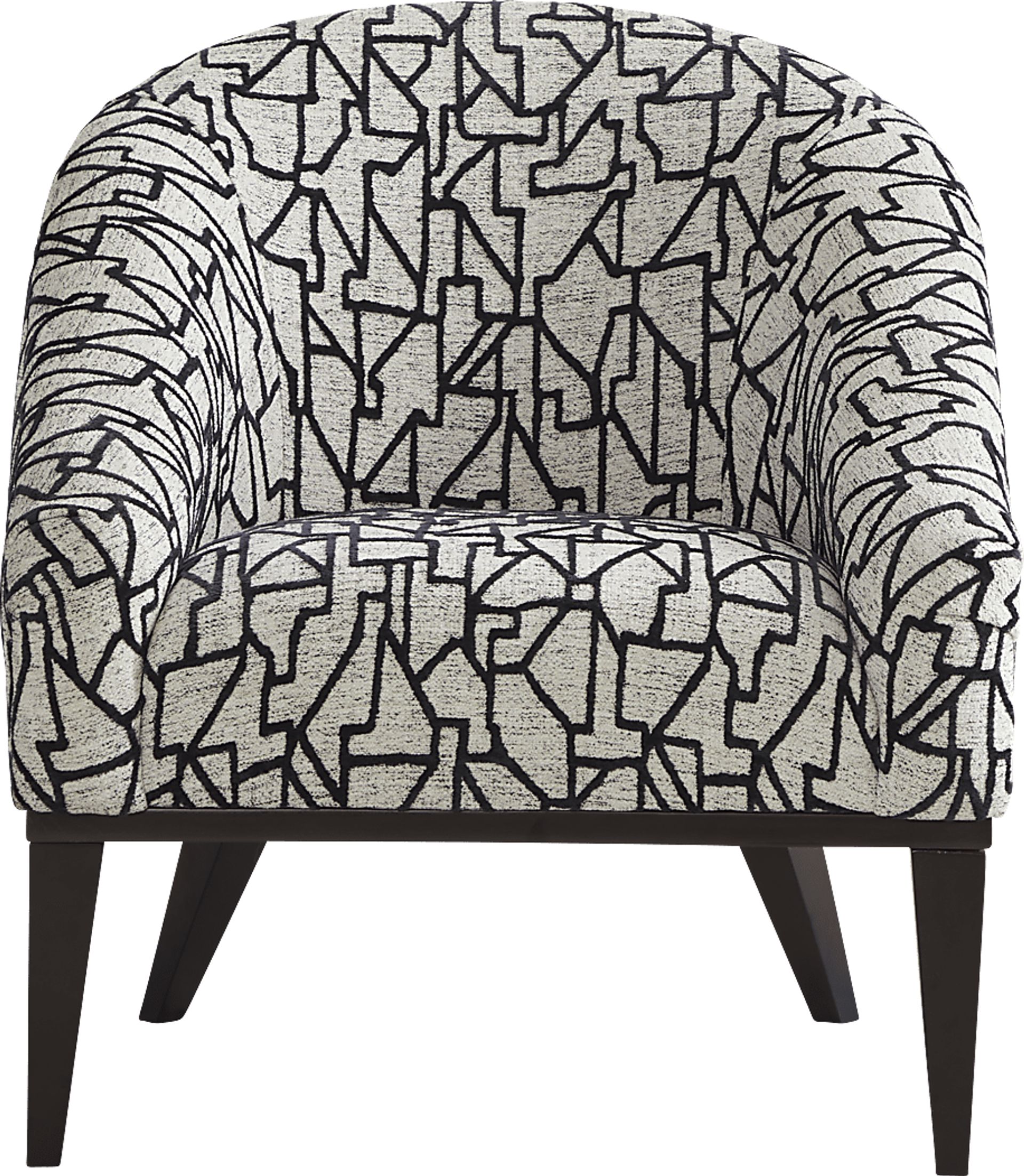 Jaxon Black Accent Chair - Image 2