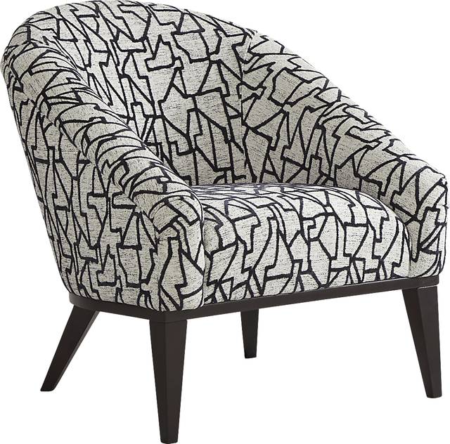 Jaxon Black Accent Chair - Thumbnail - Image 1