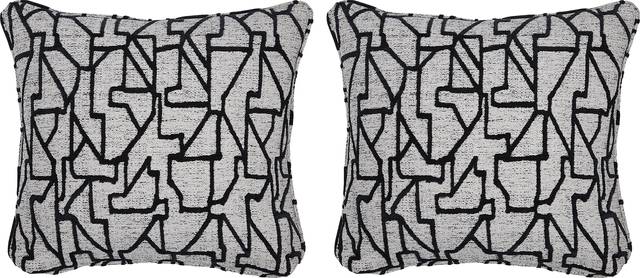 Jaxon Black Accent Pillow, Set of Two - Thumbnail - Image 1