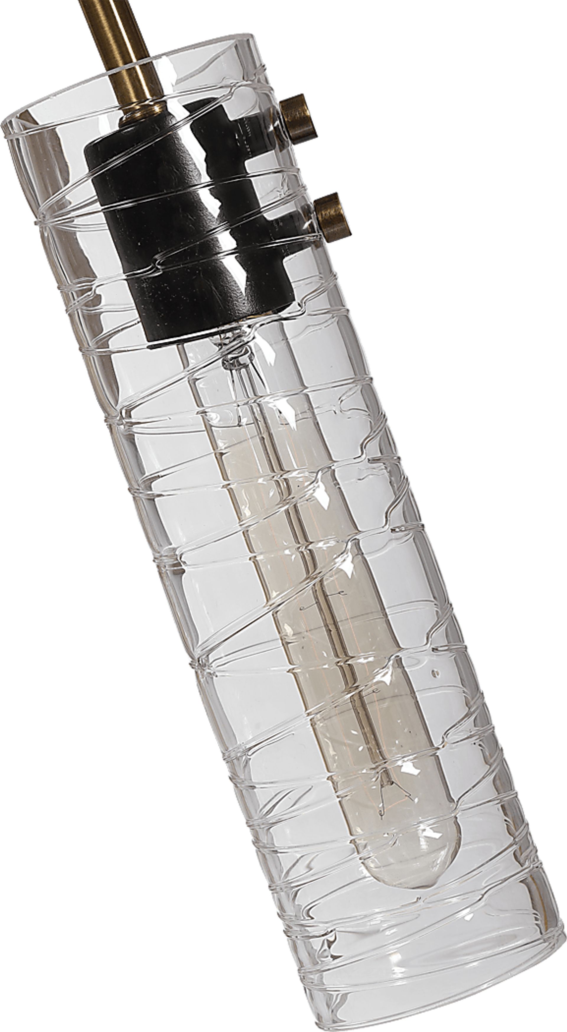 Jaxon Oaks Brass Chandelier - Image 4