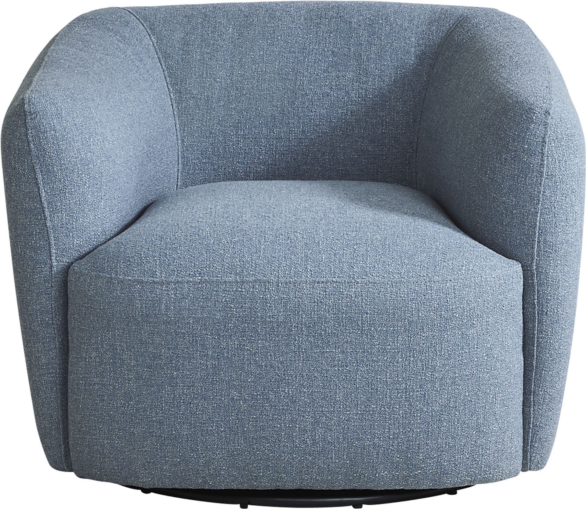 Jaxson Blue Swivel Chair - Image 2