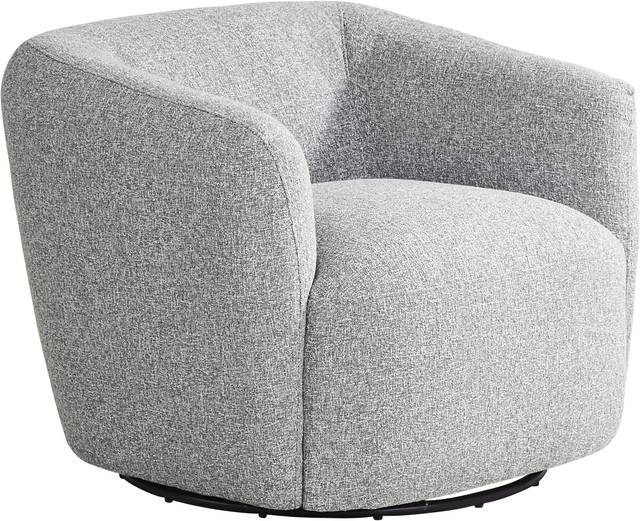 Jaxson Gray Swivel Chair - Thumbnail - Image 1