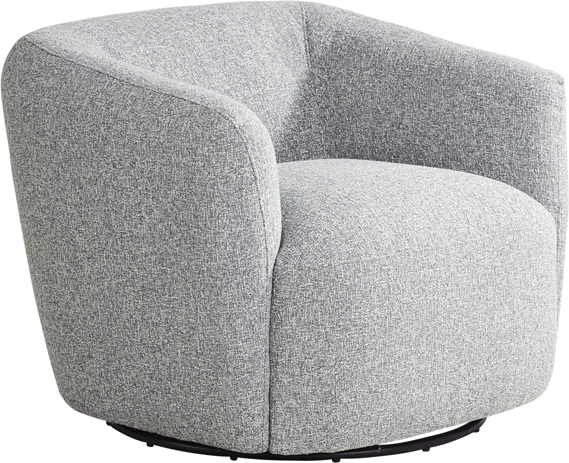 Jaxson Gray Swivel Chair - Image 1
