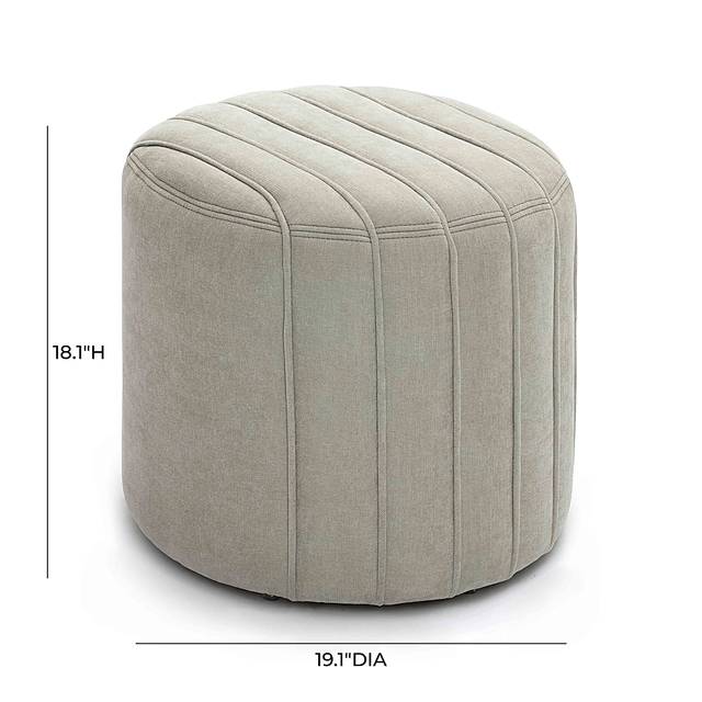 Jaycin Mint Green Ottoman - Thumbnail - Image 4