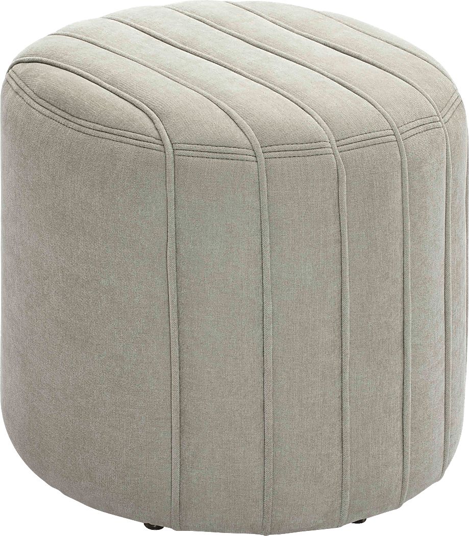 Jaycin Mint Green Ottoman