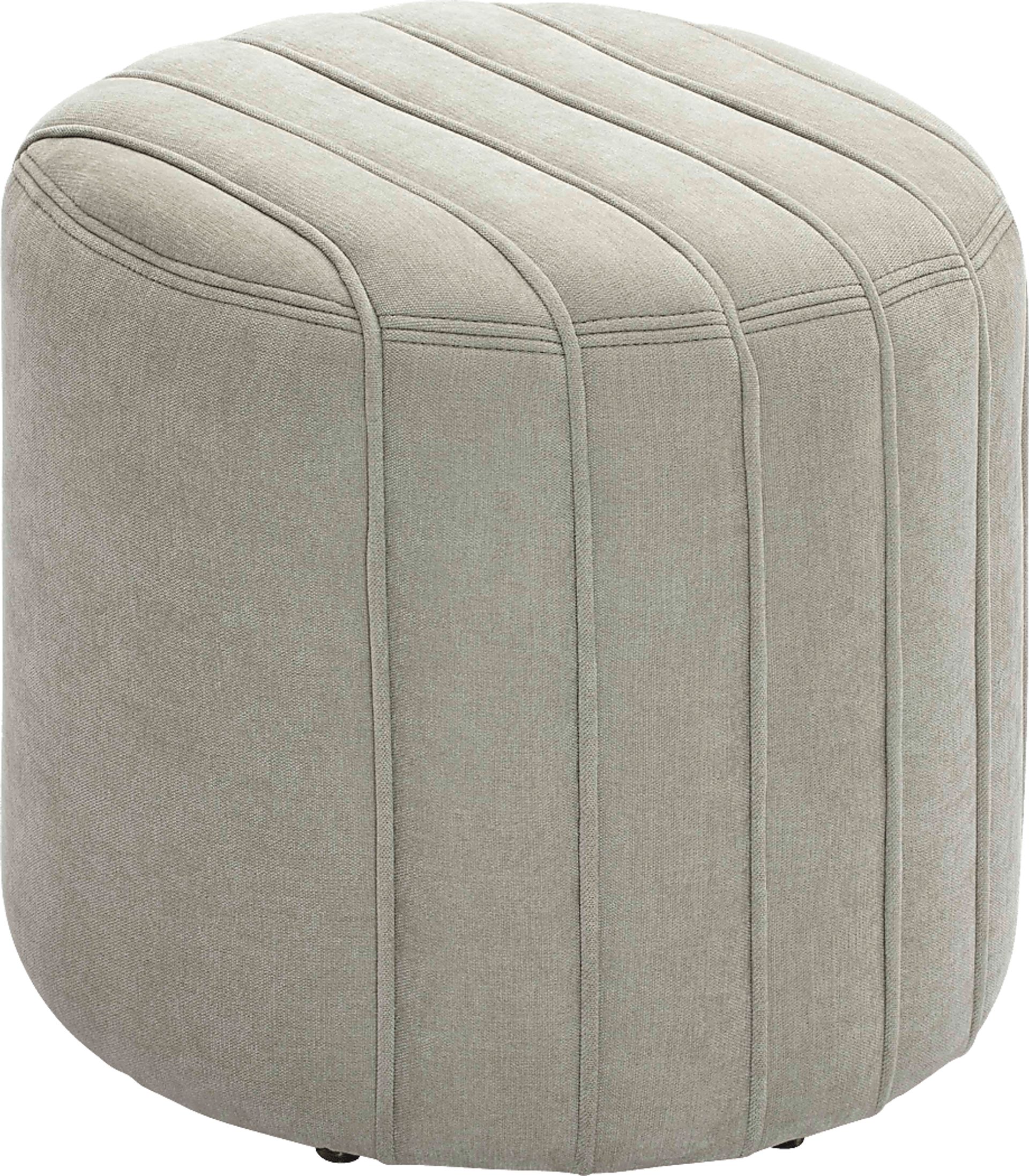 Jaycin Mint Green Ottoman - Image 1