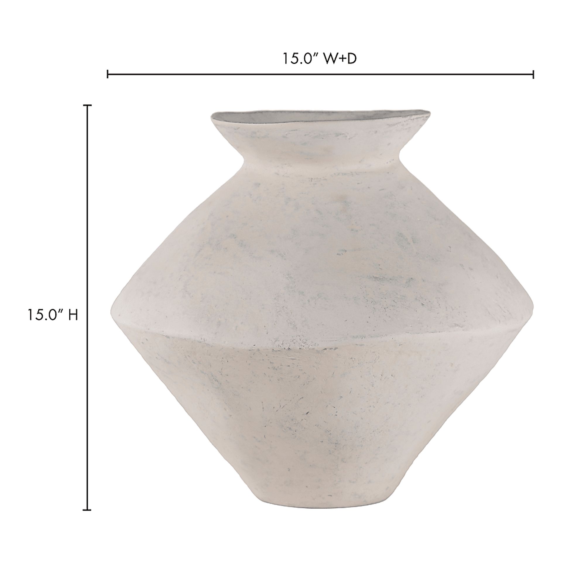 Jayecob White Vase - Image 3