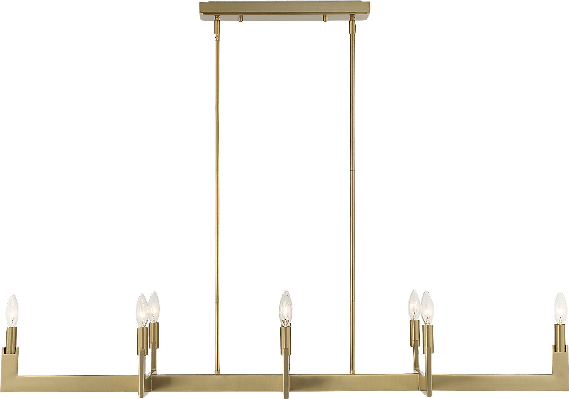 Jayedn Brass Chandelier - Image 2