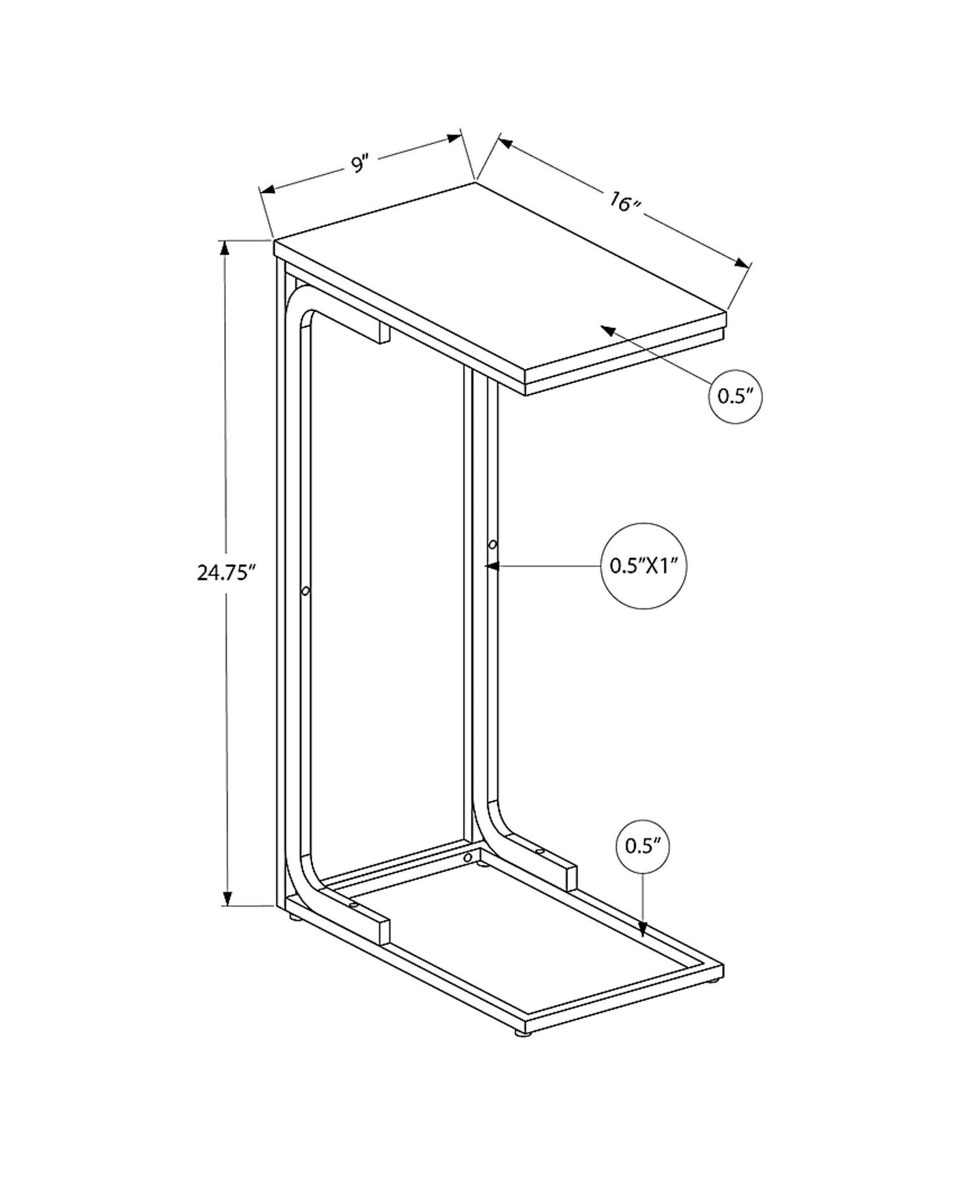 Jayfred White End Table - Image 11