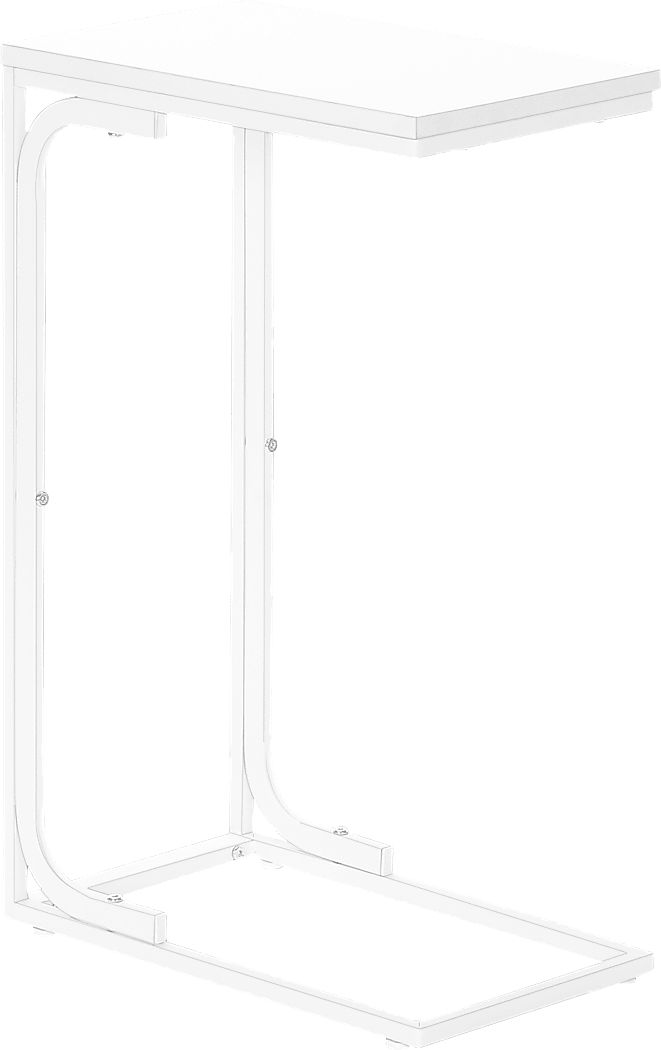 Jayfred White End Table