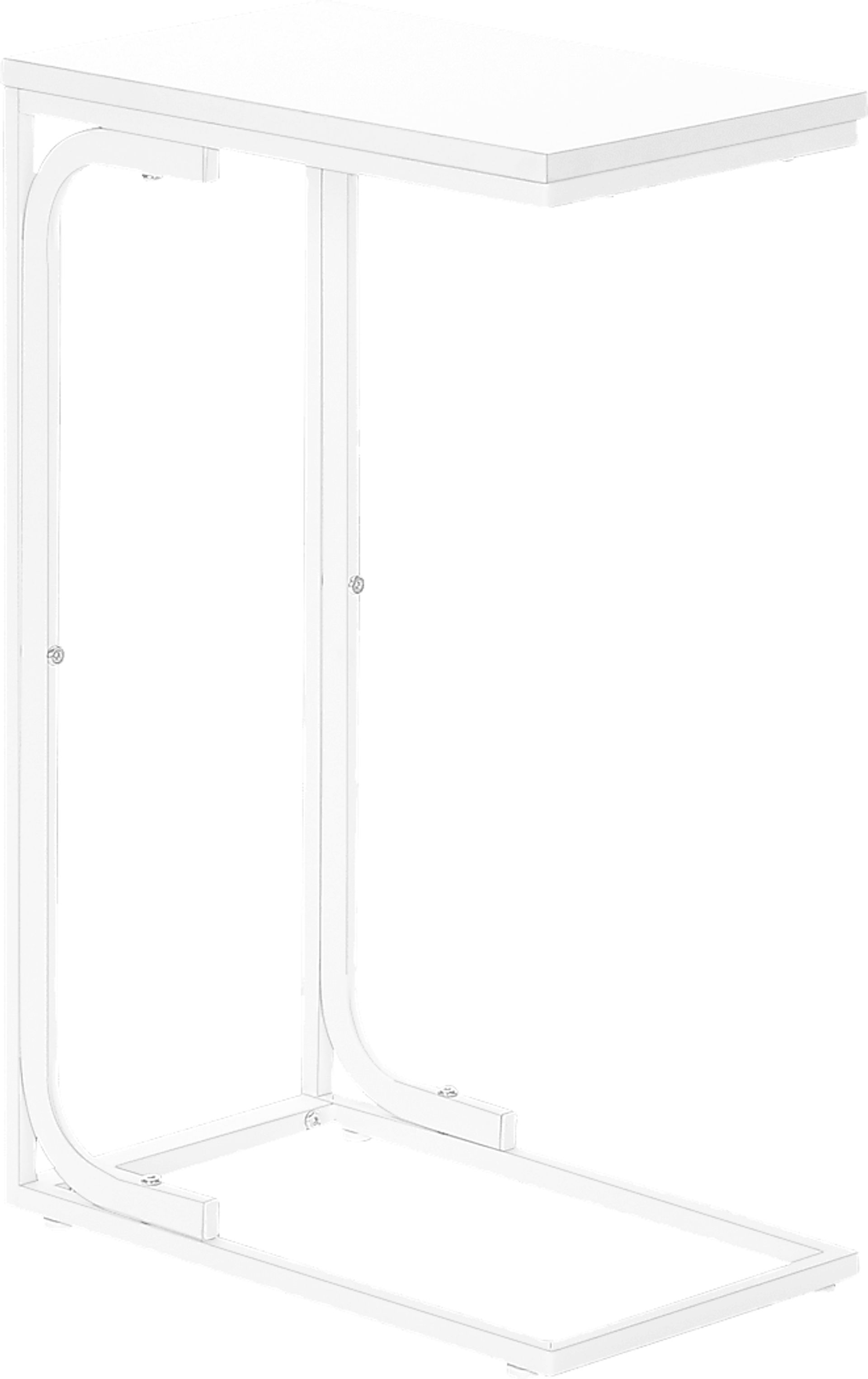 Jayfred White End Table - Image 1