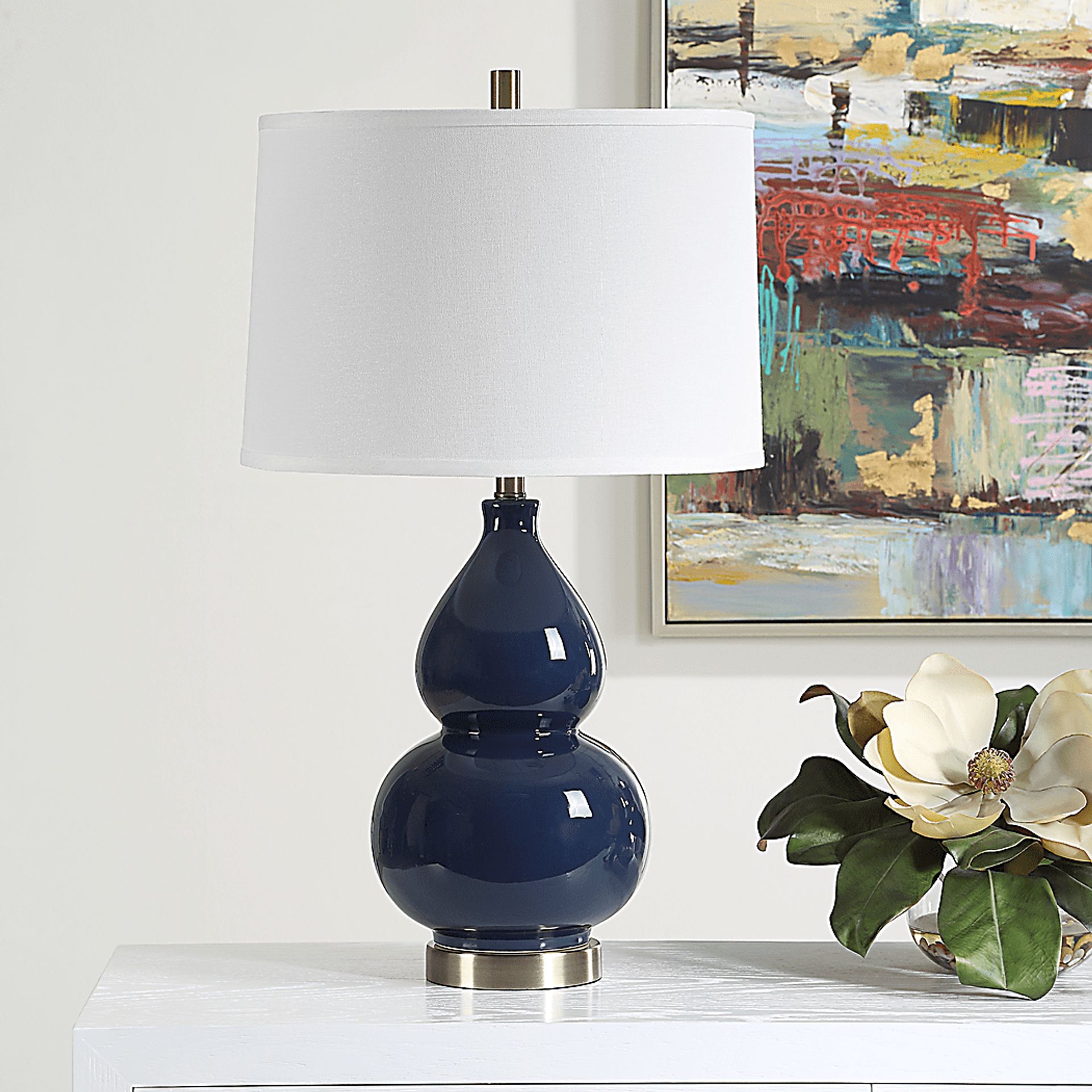 Jayla Cove Blue Lamp - Image 2