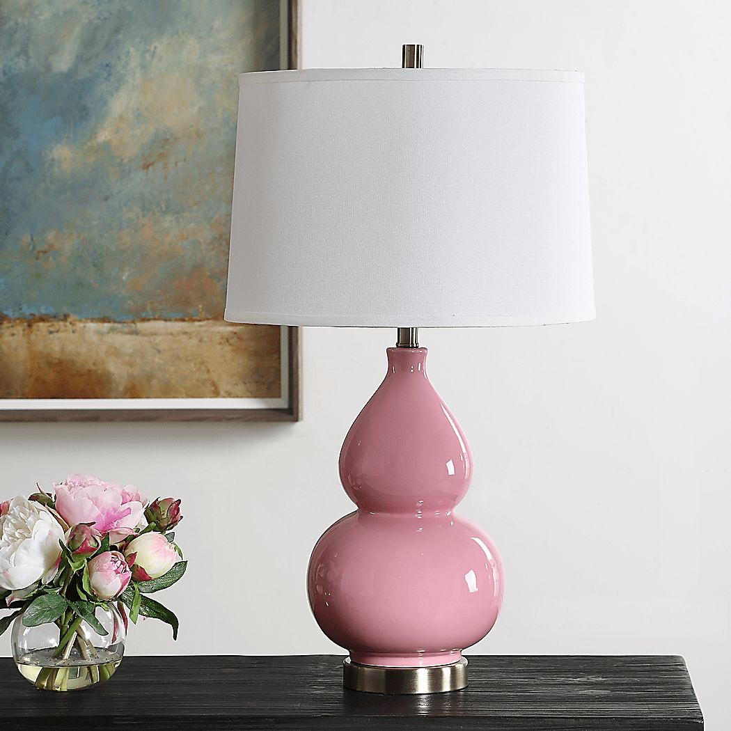 Jayla Cove Pink Lamp - Thumbnail 2