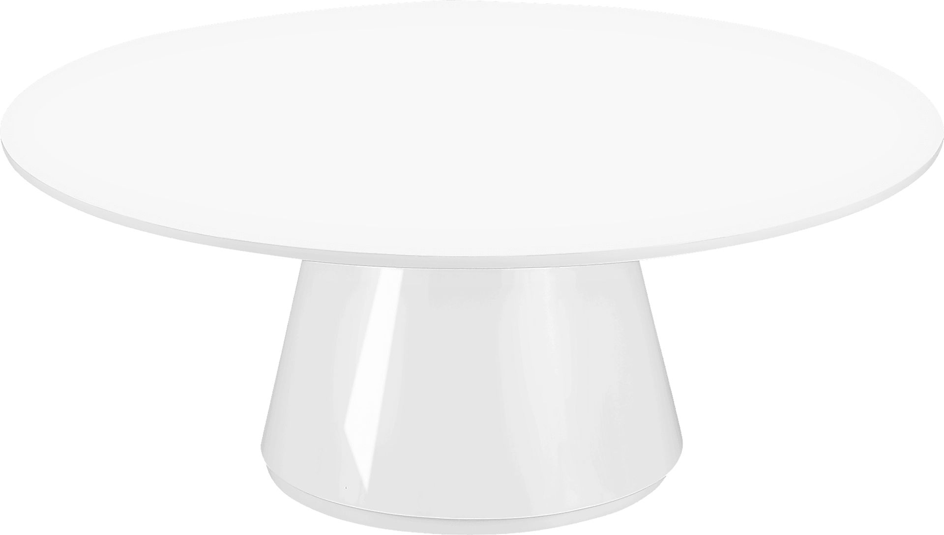 Jayme White Cocktail Table - Image 2