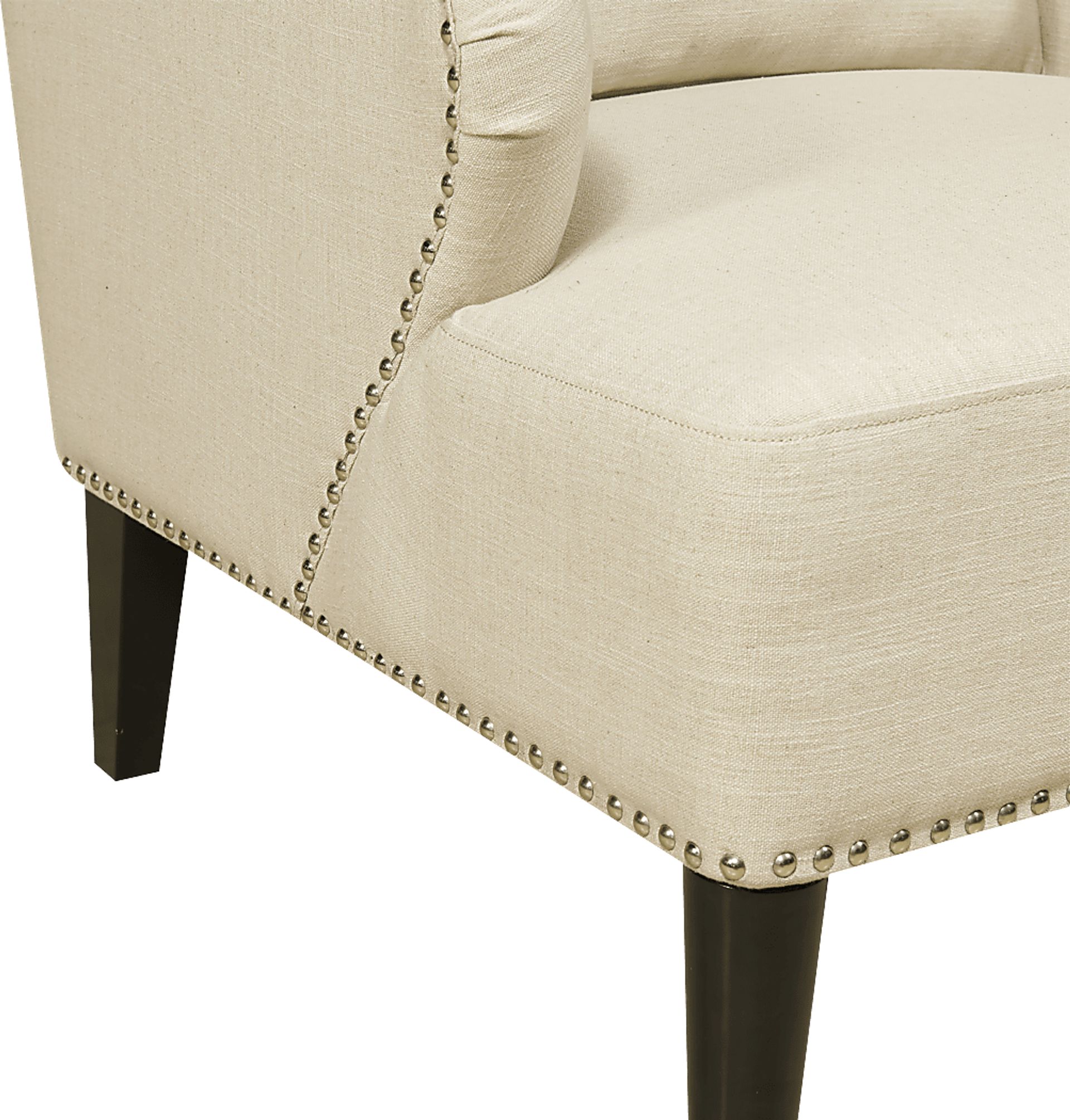 Jayne Beige Accent Chair - Image 2