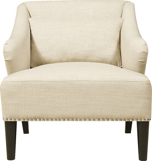 Jayne Beige Accent Chair - Thumbnail - Image 3