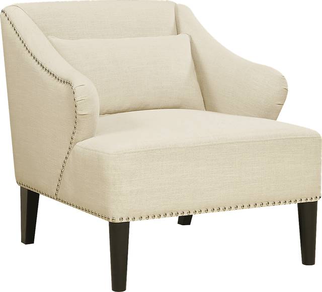 Jayne Beige Accent Chair - Thumbnail - Image 1