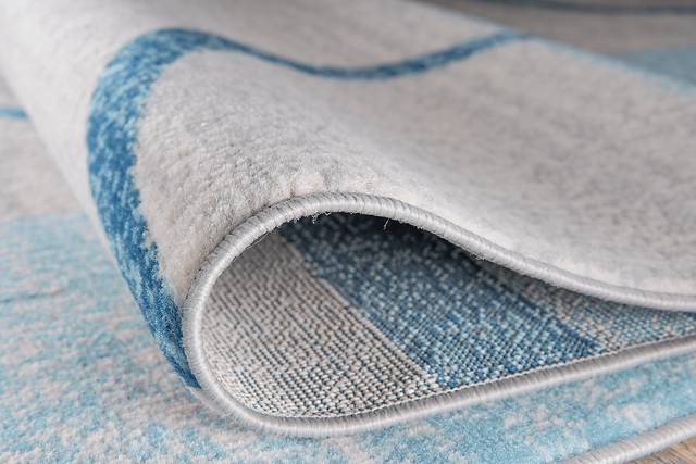 Jaynil Blue 5' x 7' Rug - Thumbnail - Image 3
