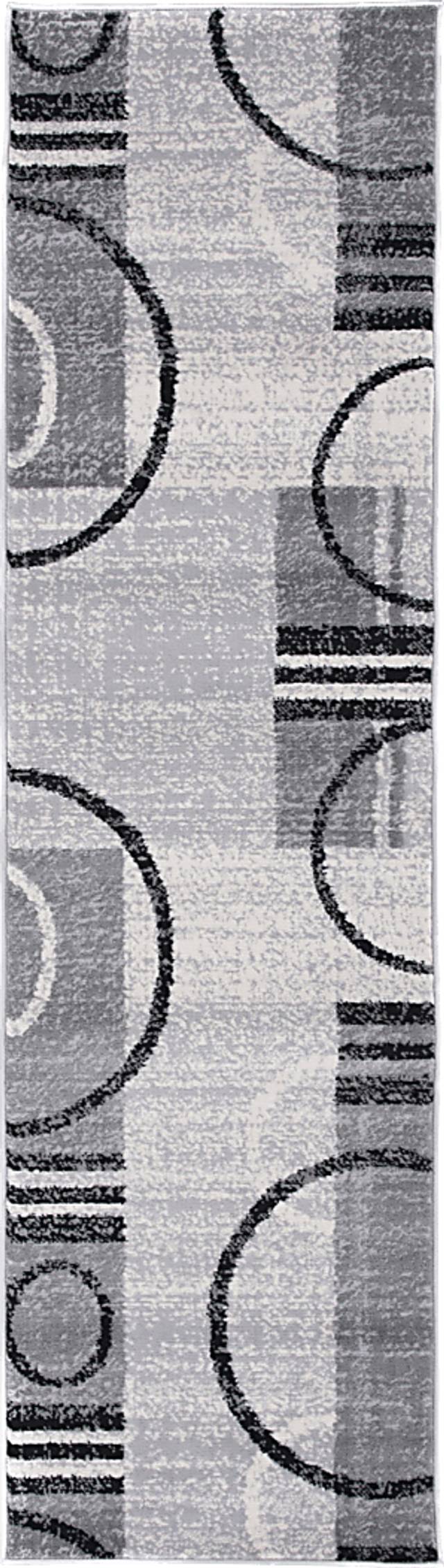Jaynil Gray 2' x 7' Runner Rug - Thumbnail - Image 1