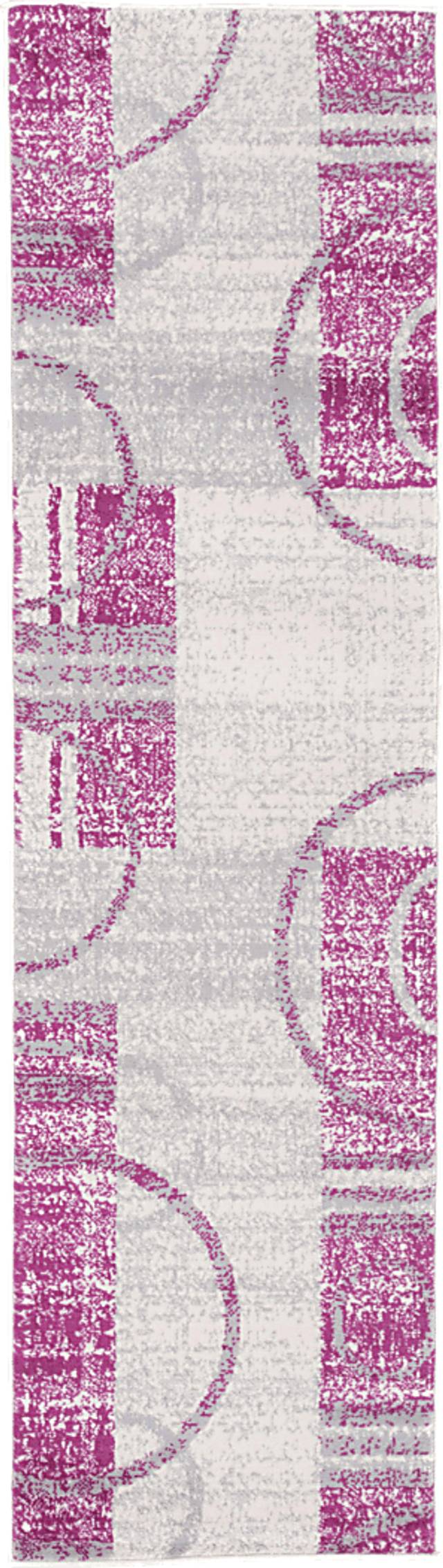 Jaynil Pink 2' x 7' Runner Rug - Thumbnail - Image 1